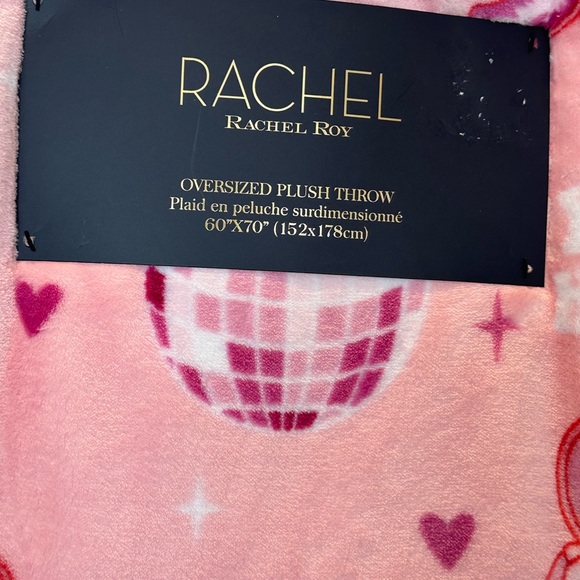 Rachel Roy Cowboy Disco Throw Cowboy Boots, Cowboy Hats, Disco Balls HTF - Picture 3 of 8